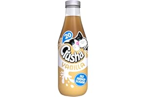 Crusha Milkshake Mix Vanilla Flavour No Added Sugar, 500 ml