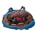BAO CORE Ultra Large Multi-pockets Womens Top-handle Cross-body Shoulder Travel Bag Casual Nylon Handbag Mummy Nursery Baby Diaper Nappy Changing Messenger Bag 49x16x38 cm, See Blue