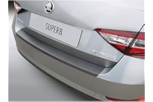 RGM ABS Rear bumper protector Skoda Superb III Sedan 5/2015- Black