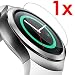Produktbild Samsung Gear S2 - SET 1X - Film Panzerglas Glas Schutzglas Hartglas für smartwatch Samsung Gear S2 - 2,5D 9H Panzerfolie Schutz Folie Tempered Glass Touch Display + 1 trockenen Tuch + 1 feuchtes Tuch + Kunststoffverpackungen