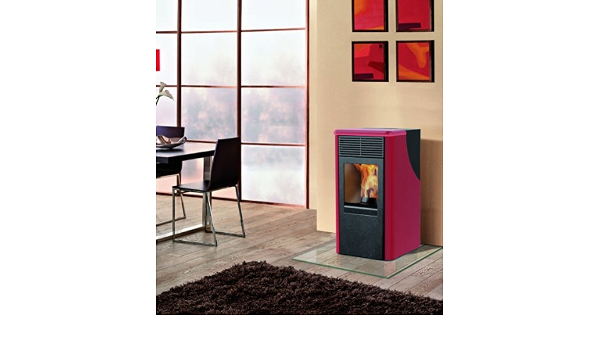 STUFA PELLET DOTTY 8KW ACC/BORDEAU INNOFIRE (026988) : Amazon.it: Casa e  cucina
