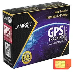 LAMROD Supreme Car/Bike Google Link GT02A GPS Tracker with Mobile Application