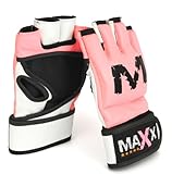Max Ladies pink UFC Grappling Gloves MMA,Boxing,Cage - Small