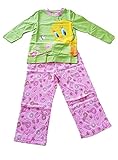 Material: 100% Baumwolle Tweety Kleinkinder Mädchen Schlafanzug Pyjama Nachtwäscher mit Motiv 86/92