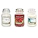 Produktbild 3 Duftkerzen - Black Cherry Kirsche & Fluffy Towels & Clean Cotton je 623g Housewarmer