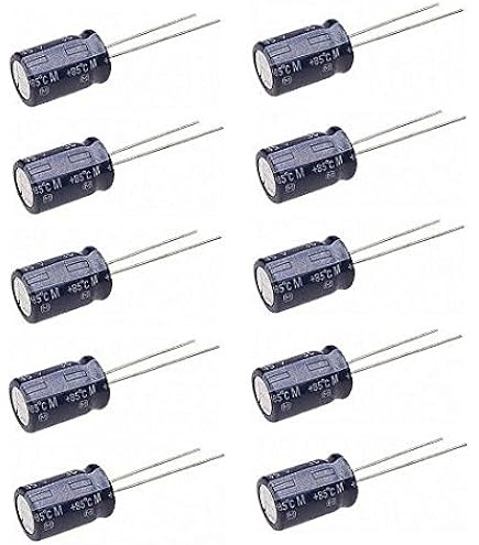Produktbild von 5x Alu-Elektrolytkondensator 35V 2200µF – 16x25mm, Radial, 105°C, Niedrige Impedanz, Für TV, Radio, Mikrowelle & Spielzeug