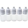 AANIJ® Empty Refillable Plastic Squeezable Dropper Bottle 15 ml 25 Nos