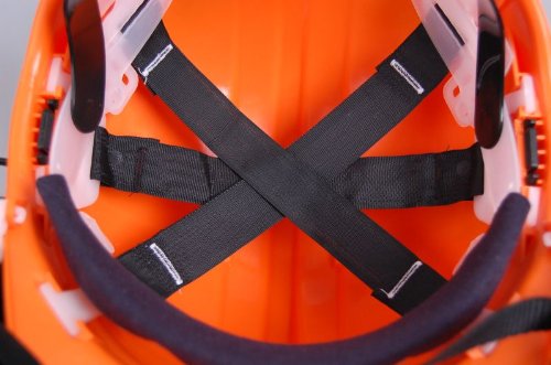 Profi Forsthelm Forstschutzhelm mit Visier und Gehörschutz Schutzhelm Forst Helm - 5