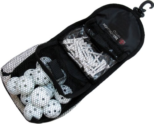 LONGRIDGE Colin Montgomerie - Bolsa de Accesorios con Pelotas de práctica y Tees