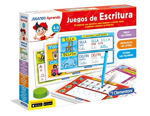 Clementoni- Juego Educativo aprende a Escribir, Miscelanea (65599.1)