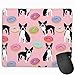 Produktbild Boston Terriers Donuts Doughnuts Cute Pink Pastel Donut Babi Personalized Mouse Pad - Add Pictures, Text, Logo Or Art Design and Make Your own Customized Mousepad.11.8 x 9.8 Inch