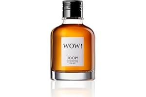 JOOP! Wow! - Eau de Toilette for Men - Woody Fragrance with Notes Of Cardamom, Violet Leaf, Geranium, Fir Balsam, Vanilla and Tonka Bean - Medium Longevity
