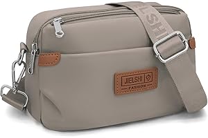 REETEE Bolso Bandolera Pequeño Mujer Casual Impermeable Con Correa Ajustable - Cruzado de Hombro Para Viajar, Escuela