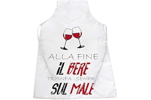 CHEMAGLIETTE! Grembiule Stampato Divertente Idea Regalo Grembiuli Simpatici Con Stampa