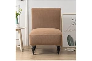 RTSFKFS Stretch Sesselbezug ohne Armlehne，Elastisch Sofabezug Sesselschoner Sessel-Überwürfe onhe Armlehnen,langlebig,Jacquard-Stoff, Waschbar,für Wohnzimmer Hotel Haus Esszimmer ( Color : C , Size : 1PCS )