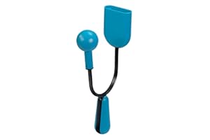 Halilit Hi-Lo Vibraslap. Adjustable Slider. Professional Hand Percussion Shaker Musical Instrument. Teens & Adults. Durable & Easy to Master - Blue