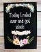 Baby Milestone Cards Alternative Funny Vintage Chalkboard