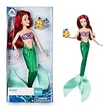 DISNEY STORE ARIEL CLASSIC DOLL WITH FLOUNDER 12