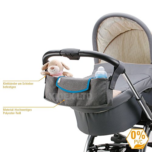 Diago UK -Deluxe Stroller Organiser - Blue