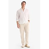 DeFacto%100 Pamuk Jogger Fit Beli Bağcıklı Lastikli Dar Pa&ccedil;a Cepli Pantolon Z6475AZ25AU