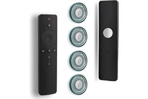 FIDWALL 4 Pack Wysoki magnetyczny uchwyt na pilota Uchwyty do montażu na ścianie Pojemniki do przechowywania do domowego biura Przechowywanie przyborów szkolnych (zielony)