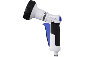 Takagi Premium (Garden Type), Ducha para riego, Color Azul, Blanco y Negro, 8.2 x 17.3 x 19.1 cm