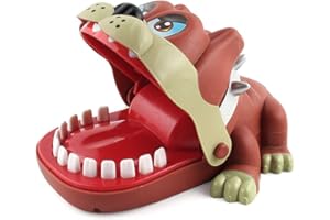 Sipobuy Shar Pei pies dentysta gryzie palec zabawny interaktywna zabawka dla dzieci rodzinna na imprezę urodziny