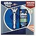Gillette Fusion Proglide Silvertouch Power Razor Gift Set - Includes 200ml Gel