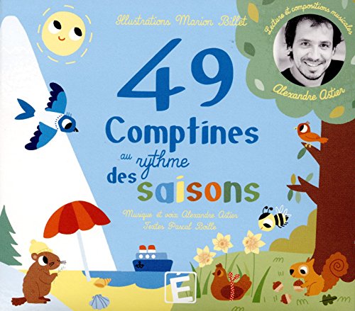 couverture de : 49 comptines au rhythme des saisons