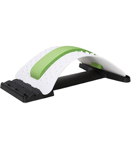 Coussin D'Étirement Cou Et Dos – Appareil Lombaire Soulage Douleurs, Shiatsu, Soutien Ergonomique Pour Bureau Et Détente