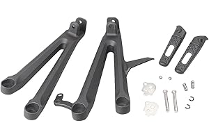 GZYF Black Rear Set Foot Peg Assembly Rearset Bracket For CBR1000RR 2004-2007