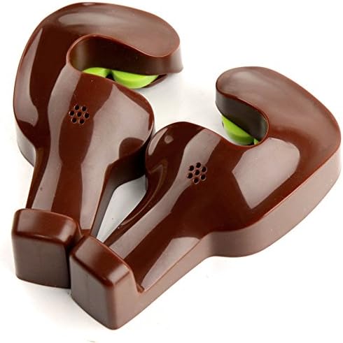 Car Headrest hooks Vehicle Back Seat Hidden Hook, HongKe Universal Car Auto Storage Headrest Hanger for Bag, Purse, Cloth, 2 Pcs (Brown)