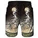 Produktbild Cooljun Clearance Herren T Shirts Herren Casual 3D Graffiti Gedruckt Strand Arbeit Casual Herren Kurze Hosen Shorts Hosen