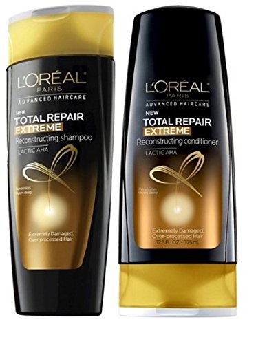 LOreal Paris Advanced Total Repair Extreme Reconstructing Shampoo (Set of 2) (Total 25.2 oz) RS.2609 (93.00% Off) - Amazon