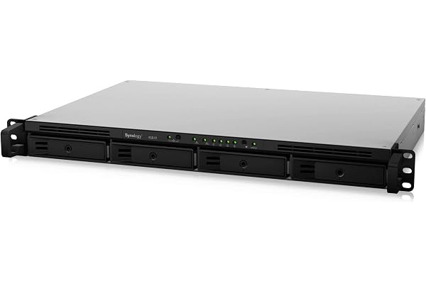 Synology RS819 1U 4BAY 1.4GHZ QC 2X GBE 2GB DDR4 2X USB 3.0 1X ESATA