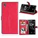 Produktbild Wendapai Sony Xperia XA1 Plus Robuste Schutzhülle Flap Schutz Skin Double Layer Bumper Hülle stoßfest Impact Defender Schutz Hülle Robuste Schutzhülle zum Sony Xperia XA1 Plus, Red