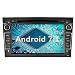 Produktbild YINUO 7 Zoll 2 Din Android 7.1.1 Nougat 2GB RAM Quad Core Autoradio mit Bluetooth Moniceiver DVD GPS Navigation für OPEL Vauxhall Astra Antara Vectra Corsa Zafira Schwarz (Autoradio)
