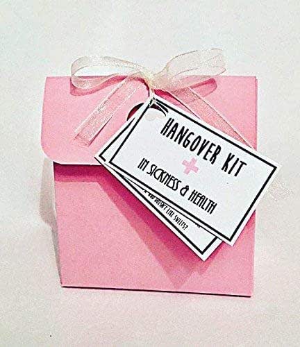 hangover kit box survival box wedding favour hen party bags amazon