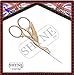 Full Gold Embroidery Scissors And Cross Stitch SewingFull Gold Embroidery Scissors And Cross Stitch Sewing