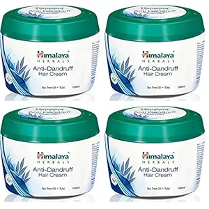 Himalaya Herbals Anti-Dandruff Hair Cream, 100X4 gm. (Pack of 4)