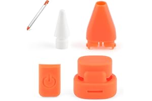 Ersättningsspetsar + silikonspetsbeskyddare för Logitech Crayon Digital Protection Kit Tillbehör som ingår Pennspets + skydds