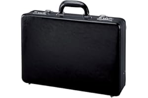 ALASSIO 41033 Aktówka Taormina - Walizka Attaché Z Wysokiej Jakości Skóry, 2 Zamki Szyfrowe, Biznesowa, Czarna, Ok. 45,5 x 33 x 10 (+2) cm