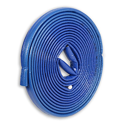 10m PE-Rohrisolierung rund mit Schutzhaut blau DN 16-18mm - Isolierstärke 4mm
