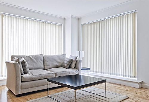 Stretton Vertical Blind [6ft Wide x 54" Drop] [Cream]