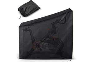 JOURNDREAM Funda de bicicleta estática para Peloton, funda impermeable para bicicletas de entrenamiento o spinning, funda protectora para bicicleta Pro-Bike Tool para protección contra la lluvia, el sol y el