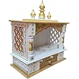 Kamdhenu art and craft Wooden Temple/Home Temple/Pooja Mandir/Pooja Mandap/Temple (28)