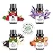 Produktbild 4 Pack ätherisches Öl 10 ml Lavendel Rose Sandelholz Vanille 100% reine Pflanzenextrakte natürliche Inhaltsstoffe Aromatherapie ätherische Öle für Spa Massage Parfüm Mischung Reinigung Lufterfrischung
