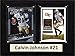 Produktbild C & I Sammelfiguren Herren 68 calvinjco Calvin Johnson Georgia Tech Gelb Jacken Zwei Karte Plaque, braun, 15,2 x 20,3 cm