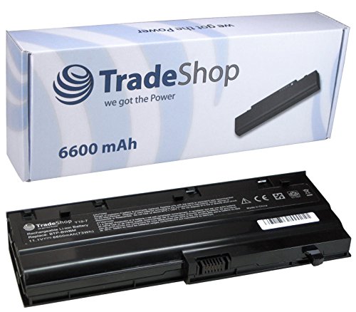 Akku 6600mAh für Medion MD96350 MD96370 MD96630 MD96780 MD96850 MD96640 MD-96350 MD-96370 MD-96630 MD-96780 MD-96850 MD-96640 ersetzt BTP-BWBM BTP-BVBM BTP-BYBM BTP-BZBM BTP-C2BM