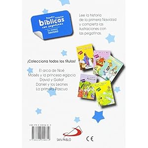 La primera Navidad: con pegatinas (Mis primeros libros)